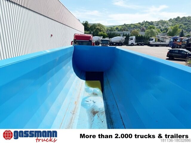 Tipper semitrailer  Euro ATM 27, HARDOX Stahlmulde ca. 27m³,
