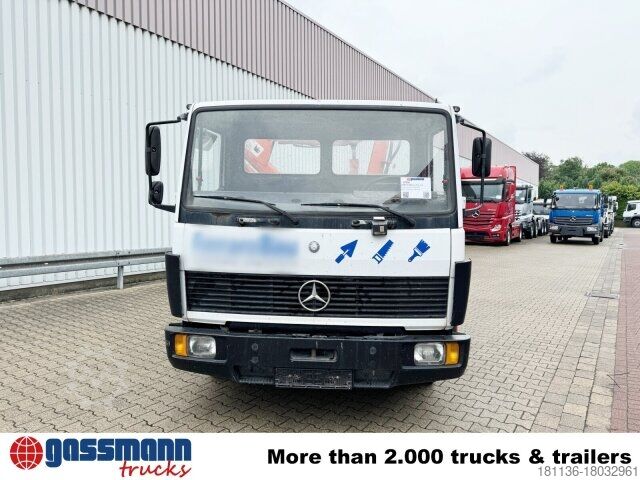 Pick-up van Mercedes-Benz LK 814 4x2, 6-Zylinder, Kran Tirre Euro 35