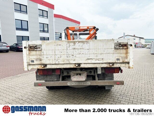 Pick-up van Mercedes-Benz LK 814 4x2, 6-Zylinder, Kran Tirre Euro 35