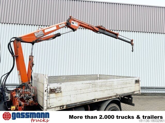 Pick-up van Mercedes-Benz LK 814 4x2, 6-Zylinder, Kran Tirre Euro 35