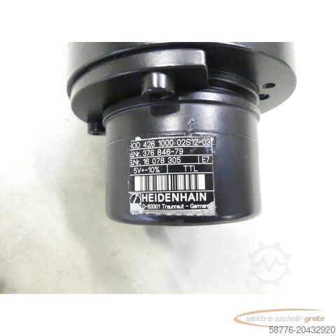 Control unit PARVEX Parvex LC310THR0004 Servomotor SN: 8340 mit Heidenhain ROD 426 1000 02S12-03