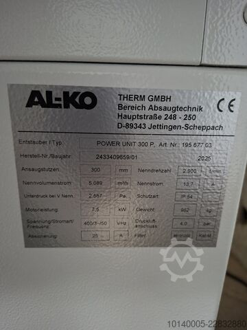 Mobile extraction system AL-KO POWER UNIT 300 P