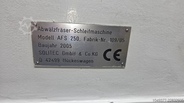 Tool grinder SOLITEC / KLINGELNBERG AFS 250