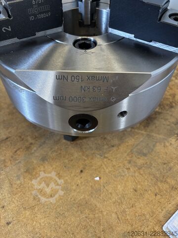 Three-jaw chuck RÖHM DURO-M 250