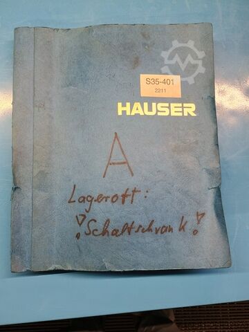 Koordinatenschleifmaschine HAUSER S 35-400
