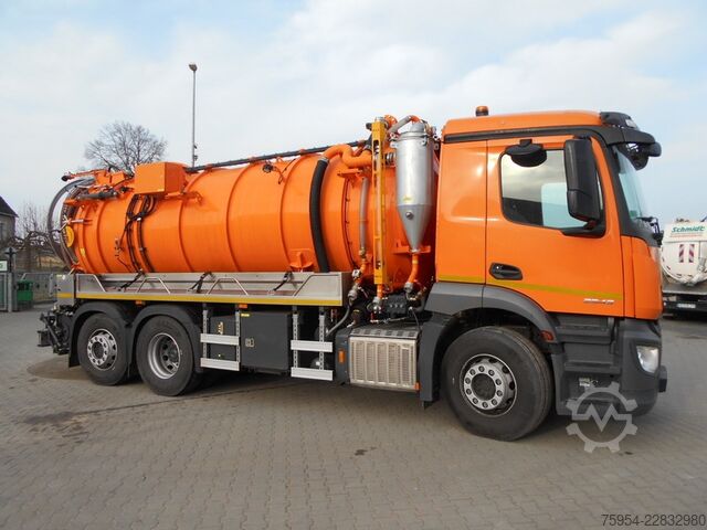 Saugwagen Mercedes-Benz Actros 2543 L 6x2 / Domos 15