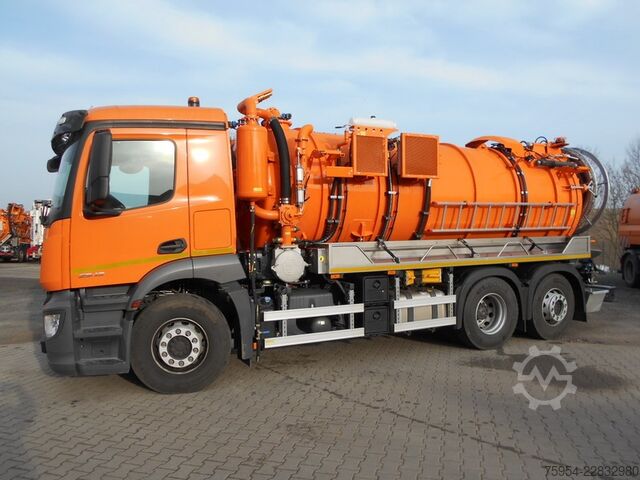 Saugwagen Mercedes-Benz Actros 2543 L 6x2 / Domos 15
