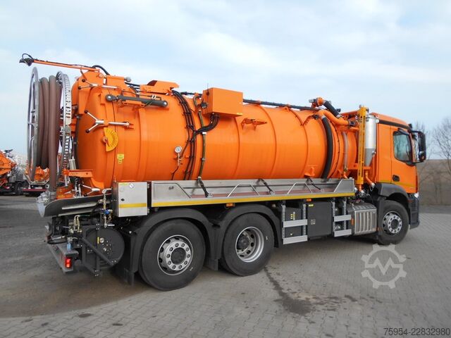 Saugwagen Mercedes-Benz Actros 2543 L 6x2 / Domos 15