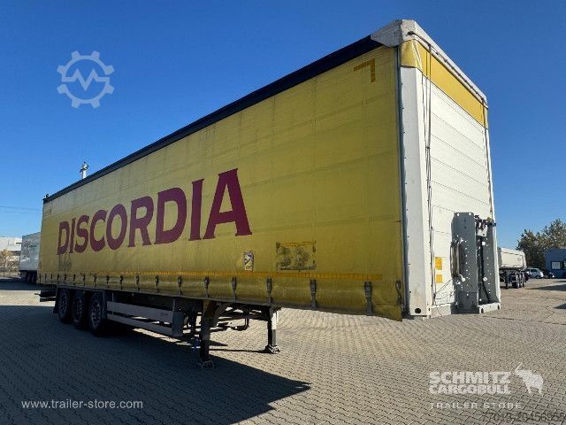 Open semitrailer with tarp Schmitz Cargobull Curtainsider Standard