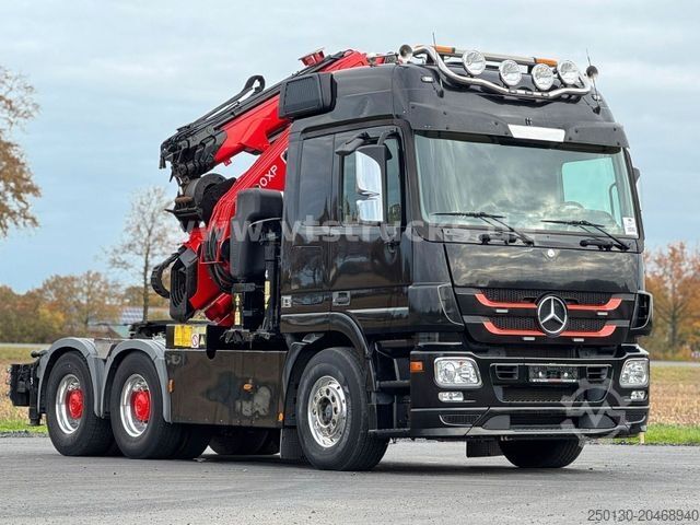Truck mounted crane MERCEDES-BENZ Actros MP3 2650 6x4 Fassi F600