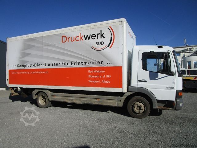 Transporter mit Koffer MERCEDES-BENZ Atego 815 *LBW+6,10m+3-Sitze*