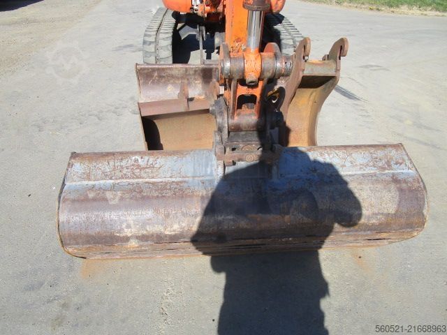 Minibagger Hitachi EX36UE - Schnellwechsler + 3 Löffel