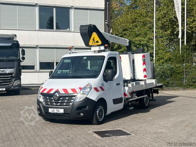 Truck-mounted work platform Renault Master  Bühne KLUBB 11m   2 Personen Korb 200kg
