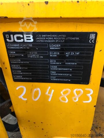 JCB 427ZXT4 JCB 427ZXT4