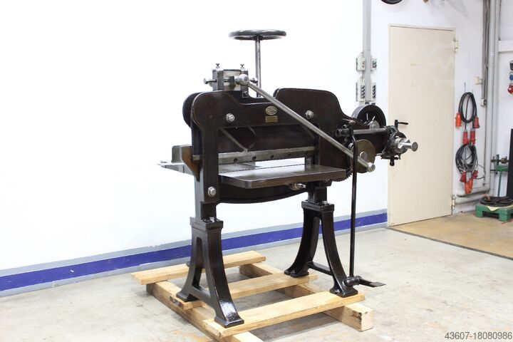 Kniehebelprägepresse - Embossing Stamping Press Karl Krause KHP