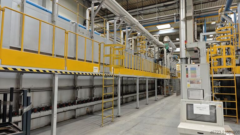 Heat Treatment Tunnel with Quenching Bat SUZHOU ZHONGMENZI TECHNOLOGY JKALT 1908