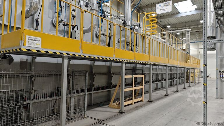 Heat Treatment Tunnel with Quenching Bat SUZHOU ZHONGMENZI TECHNOLOGY JKALT 1908