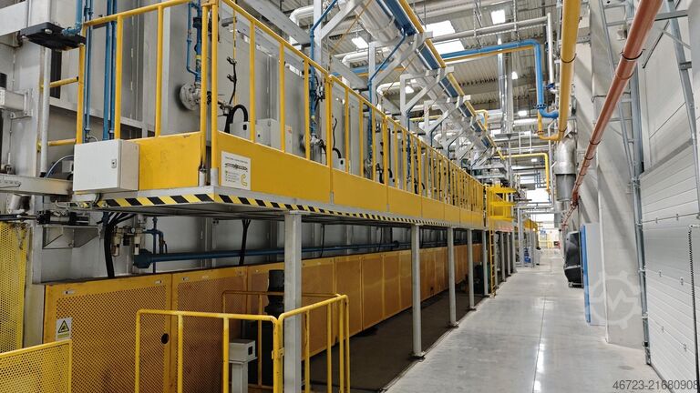 Heat Treatment Tunnel with Quenching Bat SUZHOU ZHONGMENZI TECHNOLOGY JKALT 1908