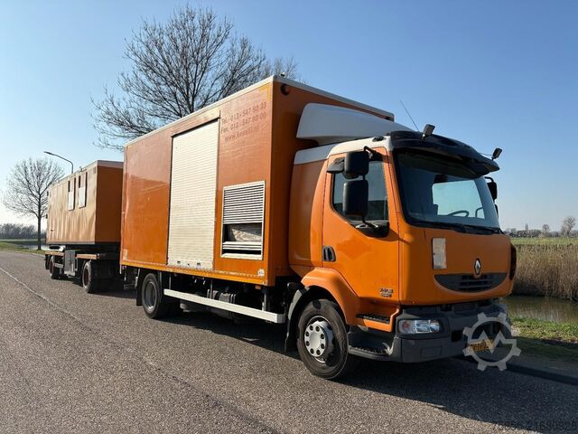 Koffer Renault MIDLUM 280-16 L Boxtruck / Manual / 341.000 KM ...