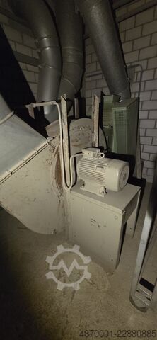 Industrie-Absaugventilator / Späne Rüetschi & Co. AG, Elektromotoren, CH-50 Typ: KMER 160 M-4