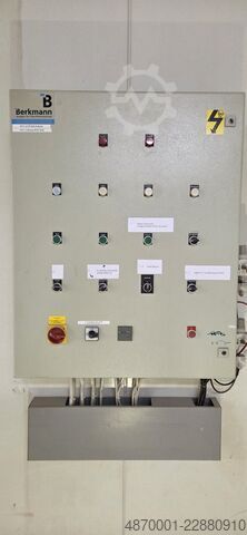 Industrial paint booth / spray booth BERKMANN Industrie-Lackieranlage / Sprit 2870/98 (gemäss Typenschild)