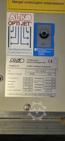 Stationäre Absauganlage und Absaugrohre AL-KO THERM GmbH PROFI-JET BG 2