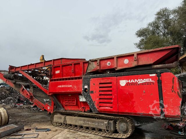 Two shaft shredder HAMMEL VB 850 DK