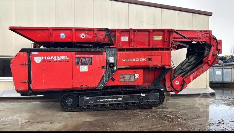 Two shaft shredder HAMMEL VB 850 DK