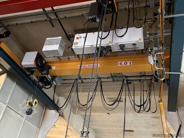 Hallenkran overhead crane, 4000 kg, year 2012, 4.3 m Konecranes 