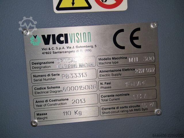 Messsystem VICIVISION MTL-300EVO