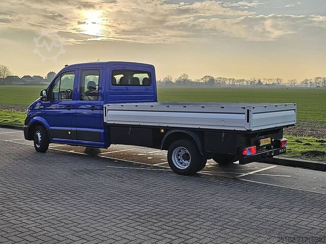 Loading platform MAN TGE 3.180 Open Laadbak Dub Cab