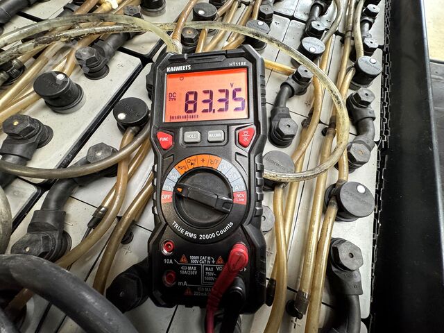 Battery 2022 S + safety inspection (UVV) valid until 09/2027 Linde E 30/600H