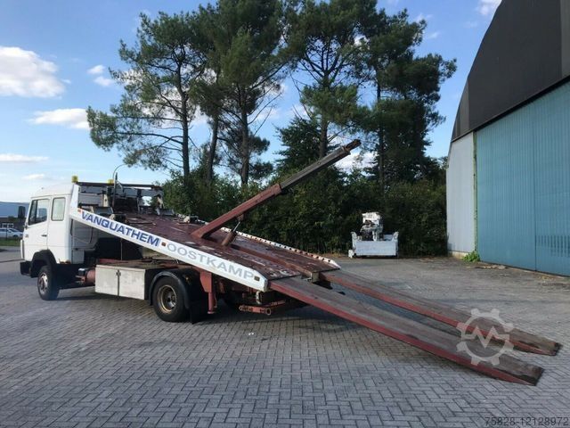 Abschleppwagen MERCEDES-BENZ Ecoliner 814 (914)mit ISOLI Aufbau und Brille