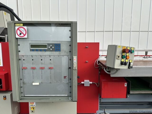 Aweta GMB4-12+1 pepper sorting machine with elevator and scales AWETA GMB4-12-1
