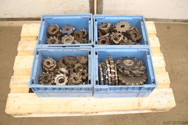 Roller end mill disc cutter 99.6 kg unbekannt Aufnahme 32 mm 125Wx12x32 HSS