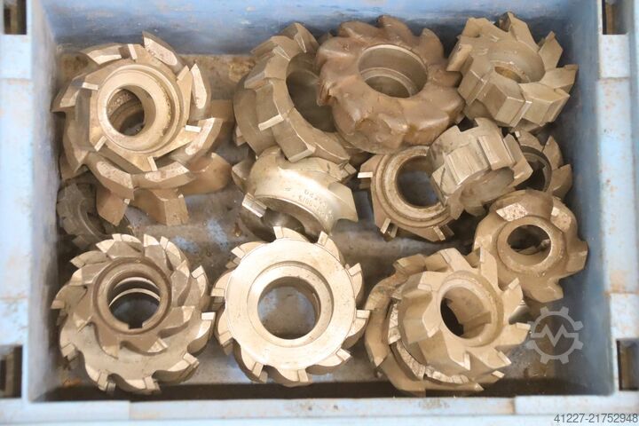 Roller end mill disc cutter 99.6 kg unbekannt Aufnahme 32 mm 125Wx12x32 HSS