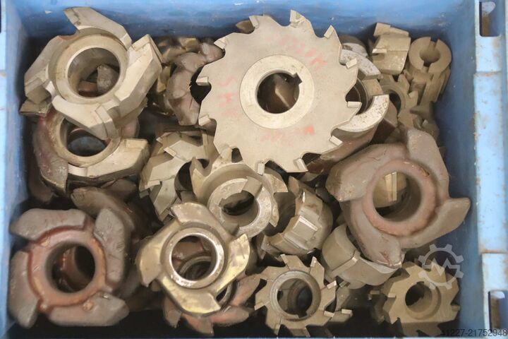 Roller end mill disc cutter 99.6 kg unbekannt Aufnahme 32 mm 125Wx12x32 HSS