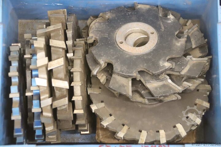 Roller end mill disc cutter 99.6 kg unbekannt Aufnahme 32 mm 125Wx12x32 HSS