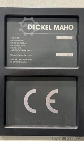 Universal machining center Deckel Maho DMU 80 P