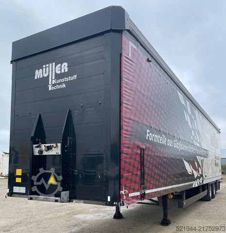 Open semitrailer with tarp Schmitz Cargobull SCB S2 SCS 18/1-13.62 Curtainsider