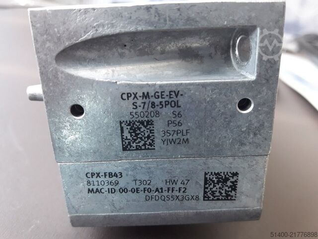 Schaltanlage Festo Interface / Busknoten CPX-FB43