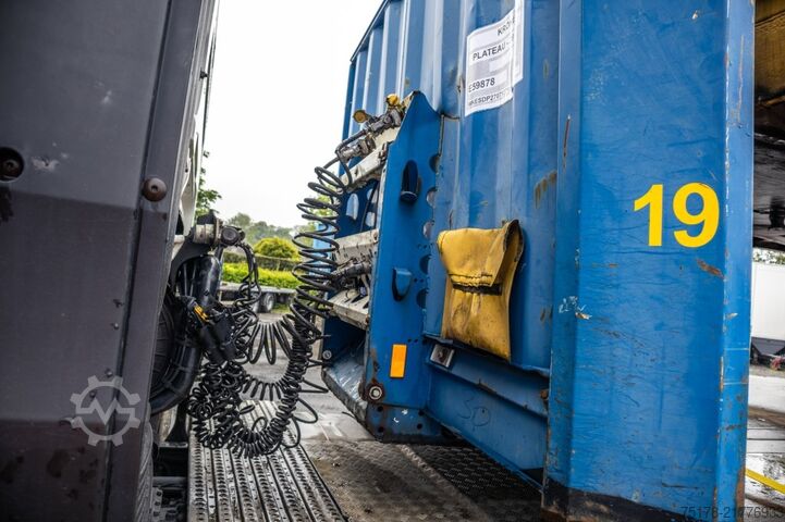 Open body KRONE SD27-PLATEAU-39000 KG MTM
