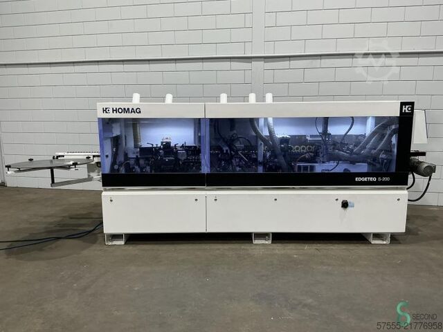 Kantenanleimmaschinen  Homag Edgeteq S 200 2018 Vorfräsen Homag 