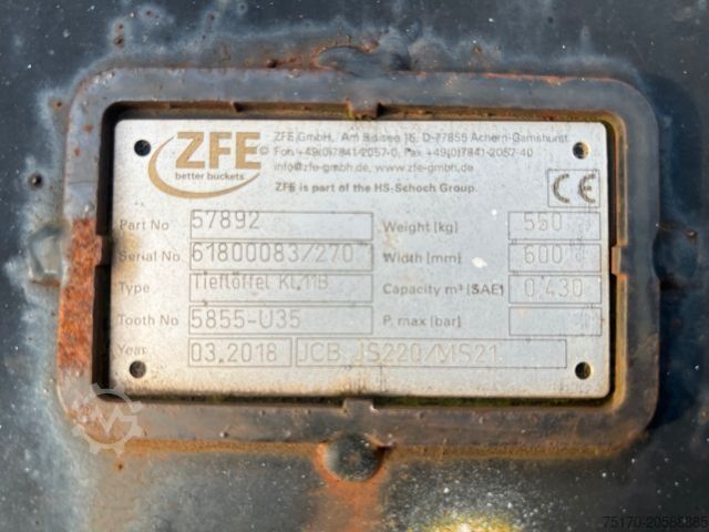 Other  Tieflöffel / Löffel / MS21 / 600 mm / 2018