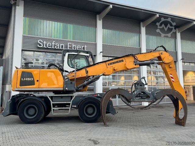 Mobile excavator LIEBHERR LH 50 M Timber / inkl. Holzzange / 2020 / 11m
