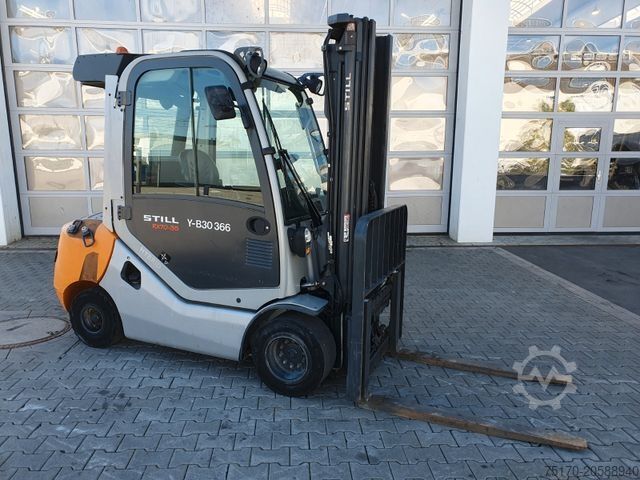 Front loader forklift STILL RX70-35 / Triplex: 4.80m / nur 2.876h! / Klima