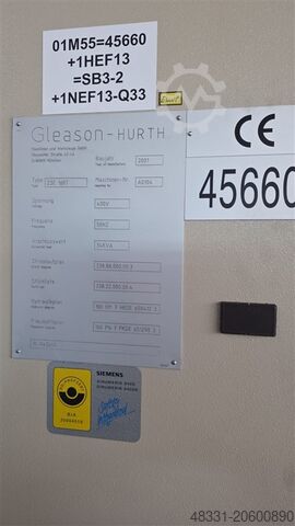 Zahnradschabemaschine GLEASON-HURTH ZSE 160 T