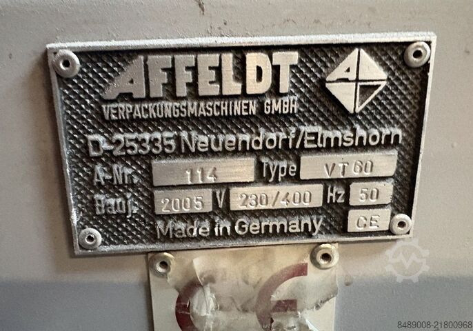 Shrink tunnel AFFELDT VT60 AFFELDT VT60