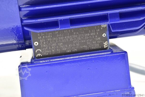 Submersible pump with Dietz motor Höllmüller 2169773a, HFTP20, 55/50