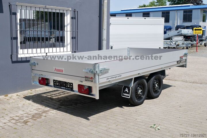 Low loader trailer Anssems PLT2 2000 330x180 PRO Pritschenhochlader